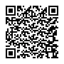 Código QR para número de teléfono +12147064306