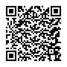 QR Code สำหรับหมายเลขโทรศัพท์ +12147064315