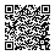 Kode QR untuk nomor Telepon +12147068756