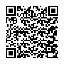 Codice QR per il numero di telefono +12147070332