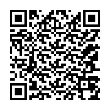 Código QR para número de telefone +12147074879