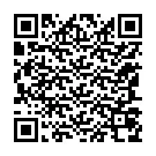 Codice QR per il numero di telefono +12147078146