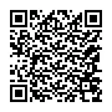 QR код за телефонен номер +12147078759