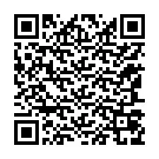 QR код за телефонен номер +12147079042