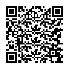 QR-koodi puhelinnumerolle +12147084232