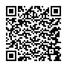 Kode QR untuk nomor Telepon +12147084236