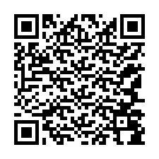 QR-koodi puhelinnumerolle +12147084730