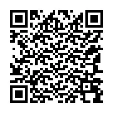 QR Code สำหรับหมายเลขโทรศัพท์ +12147098204