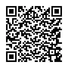 Código QR para número de teléfono +12147146216