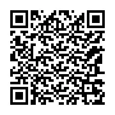 QR kód a telefonszámhoz +12147275051