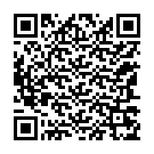 QR Code pour le numéro de téléphone +12147275054