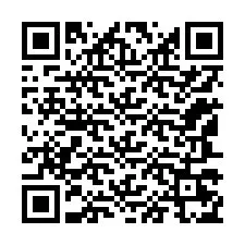 QR-koodi puhelinnumerolle +12147275055