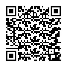 QR-koodi puhelinnumerolle +12147343381