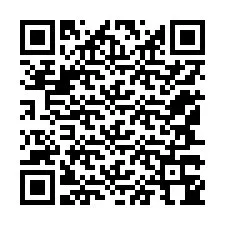 Codice QR per il numero di telefono +12147344873