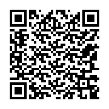 QR-koodi puhelinnumerolle +12147349017