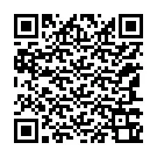 QR-koodi puhelinnumerolle +12147360440