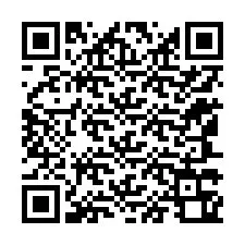 QR-koodi puhelinnumerolle +12147360442