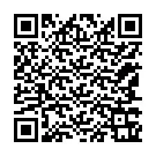 電話番号のQRコード +12147361491