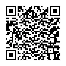 Kode QR untuk nomor Telepon +12147364609