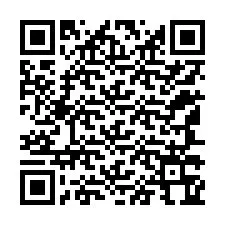 QR-код для номера телефона +12147364610