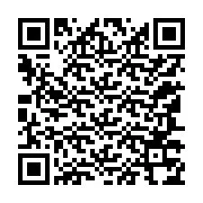 QR-koodi puhelinnumerolle +12147374758