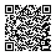 Kode QR untuk nomor Telepon +12147433129