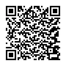 QR-koodi puhelinnumerolle +12147433130