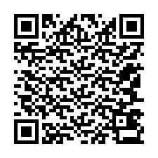 QR-koodi puhelinnumerolle +12147433133