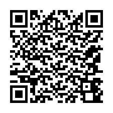 QR код за телефонен номер +12147440073