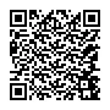 QR-code voor telefoonnummer +12147441789