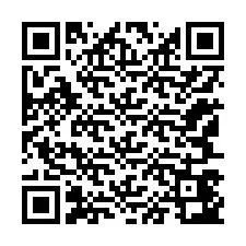 Kode QR untuk nomor Telepon +12147443035