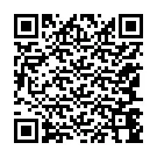 QR-Code für Telefonnummer +12147444136