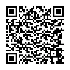 QR-koodi puhelinnumerolle +12147446992