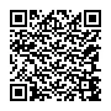 Código QR para número de teléfono +12147447209