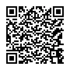 Kode QR untuk nomor Telepon +12147448061