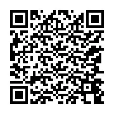 QR-koodi puhelinnumerolle +12147448288