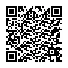 Kod QR dla numeru telefonu +12147449495