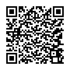 QR-koodi puhelinnumerolle +12147460338