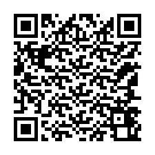 Kode QR untuk nomor Telepon +12147460681