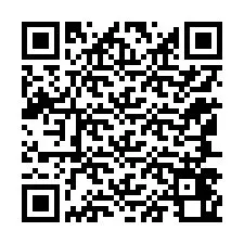 Código QR para número de teléfono +12147460682