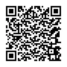 Código QR para número de teléfono +12147461001