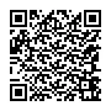 Kode QR untuk nomor Telepon +12147461206