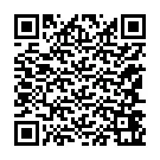 QR Code สำหรับหมายเลขโทรศัพท์ +12147461272