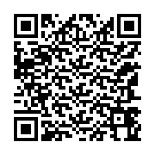 QR kód a telefonszámhoz +12147464454