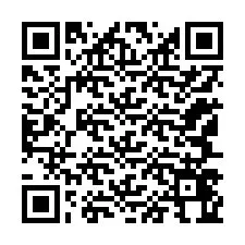 Kode QR untuk nomor Telepon +12147464635