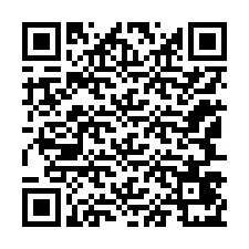 Kode QR untuk nomor Telepon +12147471525