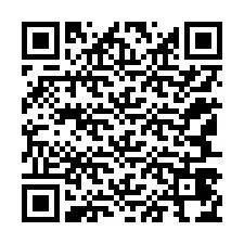 Código QR para número de telefone +12147474830