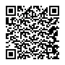 Kode QR untuk nomor Telepon +12147475627