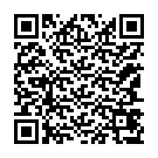 QR-код для номера телефона +12147477461