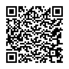 QR-код для номера телефона +12147478107